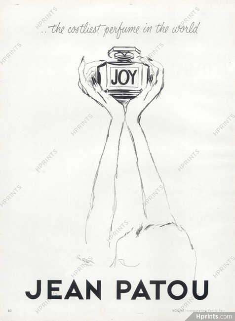 Jean Patou (Perfumes) 1954 Joy