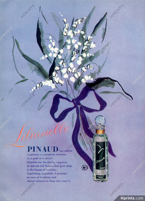 Pinaud (Perfumes) 1945 "Lilianelle"