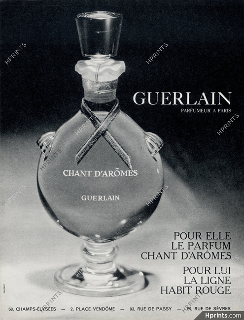Guerlain (Perfumes) 1965 Chant d'Arômes