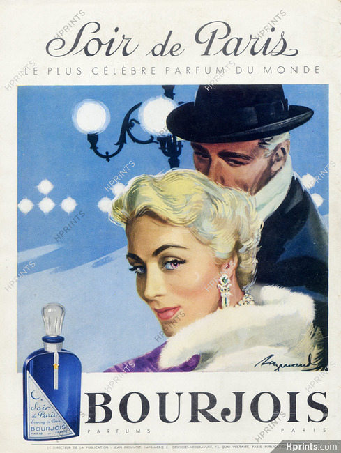 Bourjois (Perfumes) 1956 Brénot