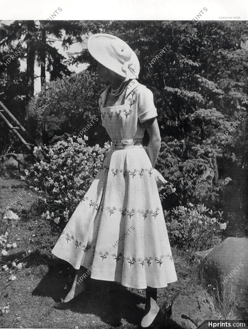 Christian Dior (Couture) 1948 Summer Dress