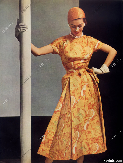 Givenchy 1953 Summer Dress, Photo Philippe Pottier