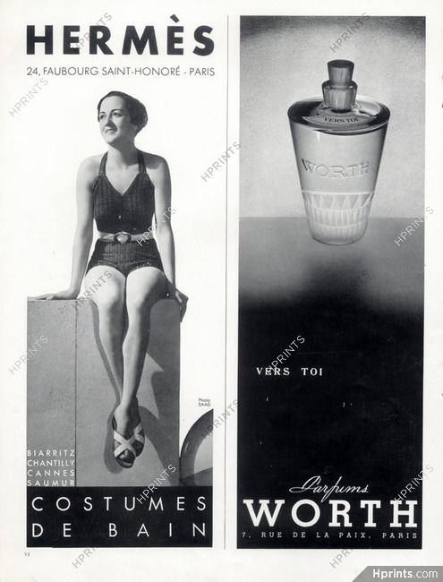 Hermès (Swimwear) 1935 Photo Georges Saad