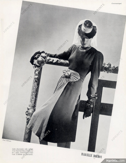 Marcelle Dormoy (Couture) 1941 Ducharne, Photo Elshoud
