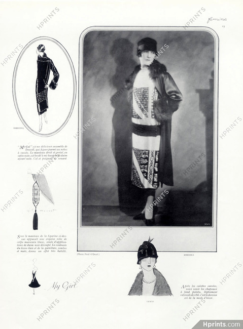 Drecoll (Couture) 1924 Photo Paul O'Doyé