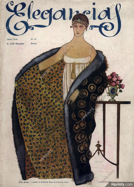 Gosé 1912 Evening Coat, Elegancias cover