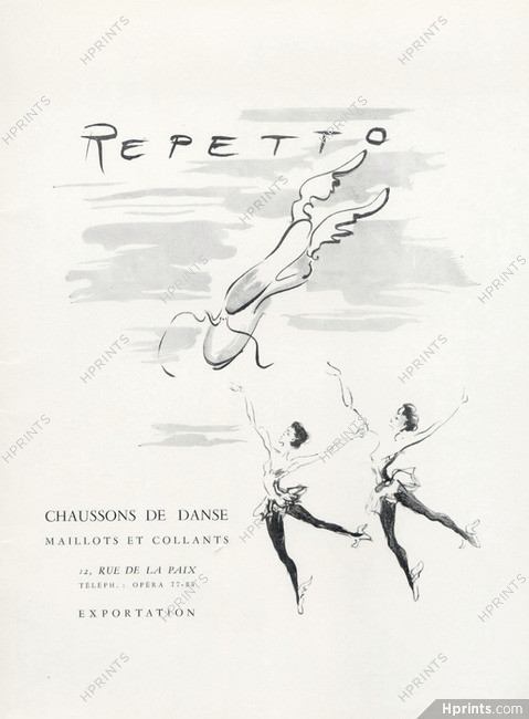 Repetto (Shoes) 1949 Ballet