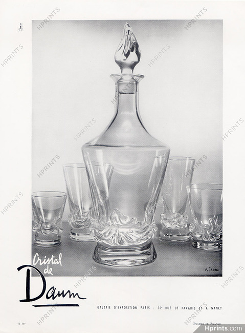 Daum (Crystal) 1953 Photo Jahan