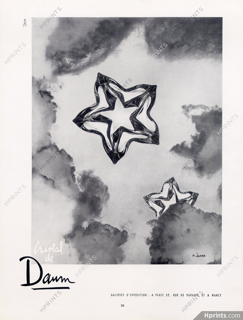 Daum (Crystal) 1953 Pierre Jahan
