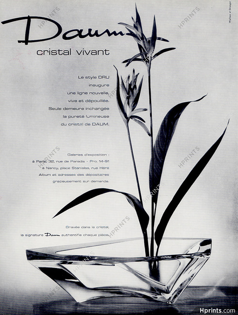 Daum (Crystal Glass) 1963