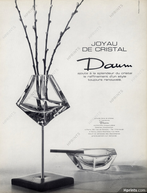 Daum (Crystal Glass) 1964
