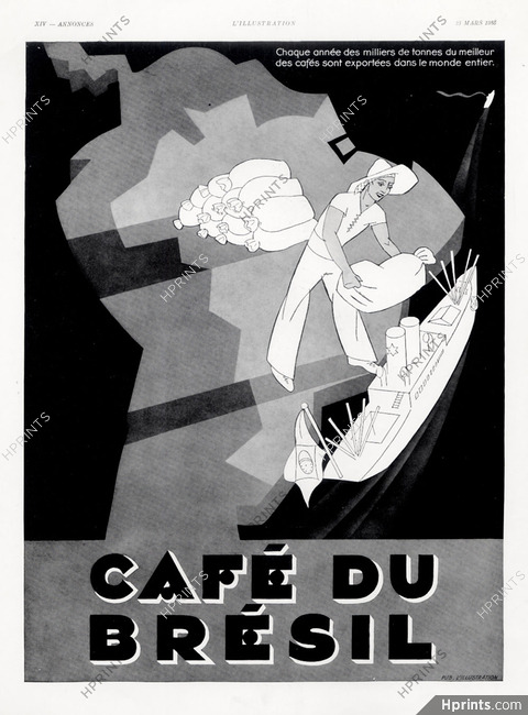 Café du Brésil 1935 Brazil