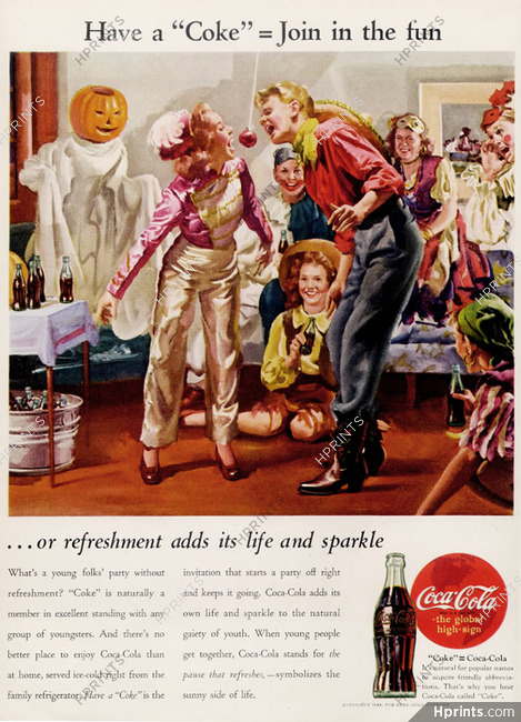 Coca-Cola 1944 Join in the fun