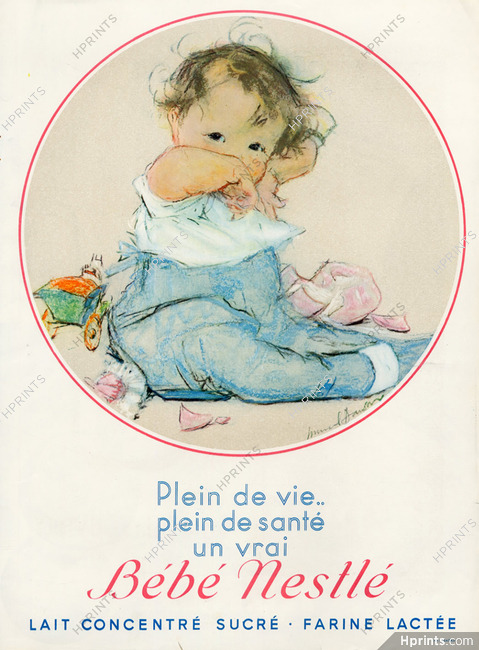 Nestle 1933 Baby