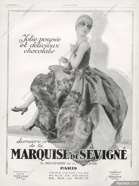 Marquise de Sévigné 1927 Doll, R.Dion