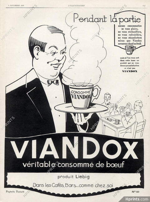 Viandox (broth) 1926 playing cards