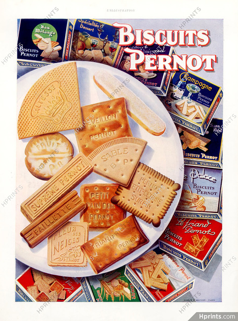 Biscuits Pernot 1930 — Food — Advertisements