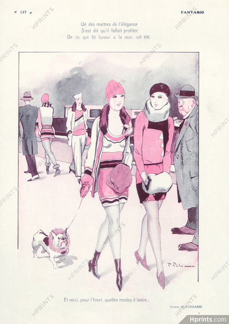 Fabiano 1928 Summer Dresses Fashion Winter French Bulldog