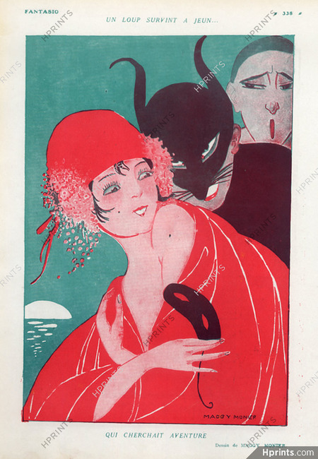 Maggy Monier 1920 Le Petit Chaperon Rouge, Little Red Riding Hood