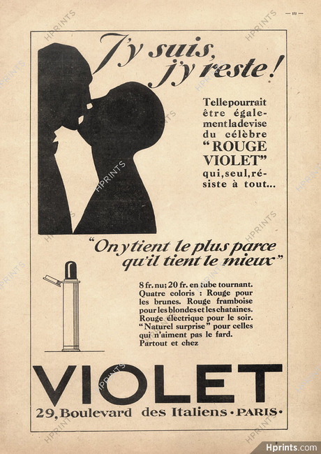 Violet (Cosmetics) 1928 Lipstick