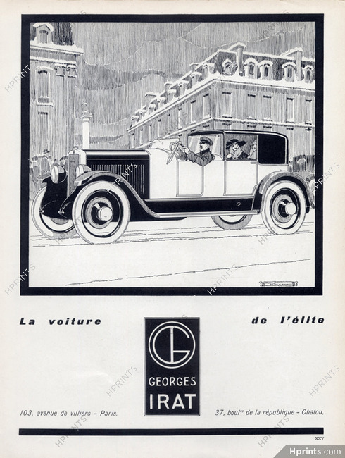 Georges Irat 1927 René Vincent Place Vendôme