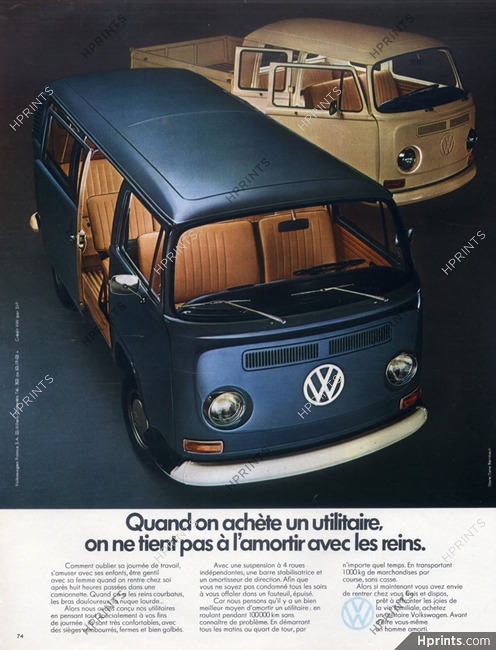 Volkswagen 1972 "Minibus, Pick-up"