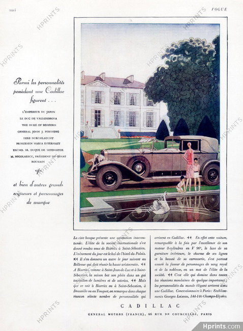 Cadillac (Cars) 1928 Léon Bénigni