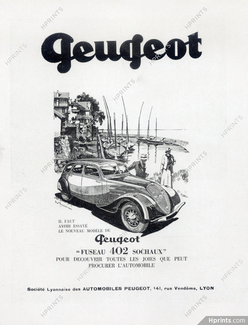 Peugeot (Cars) 1935