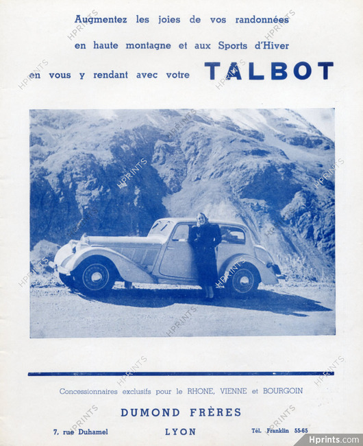 Talbot (Cars) 1937