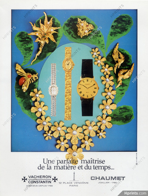 Chaumet (High Jewelry) & Vacheron et Constantin 1969