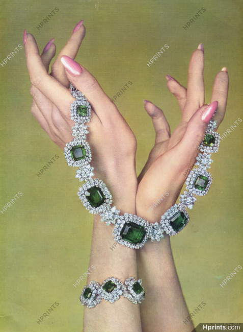 HARRY WINSTON | GOLD, EMERALD AND DIAMOND BRACELET | Important Jewels |  2020 | Sotheby's