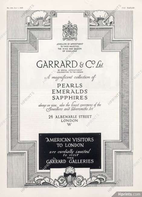 Garrard (High Jewelry) 1925