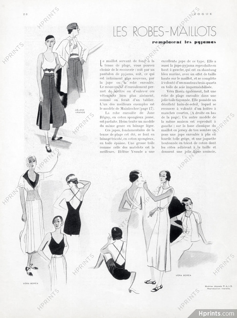 Véra Boréa (Couture) 1932