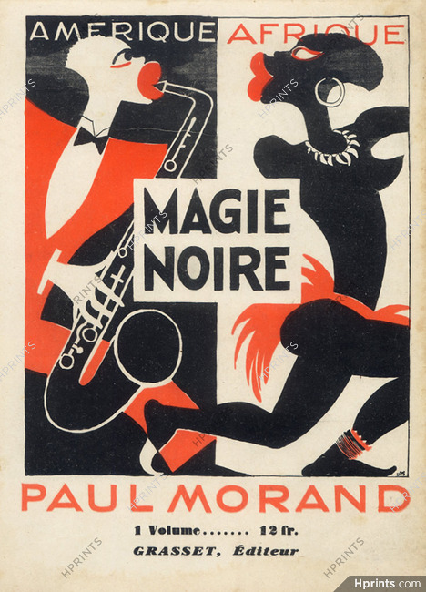 Josephine Baker 1928 "Magie Noire" Paul Morand