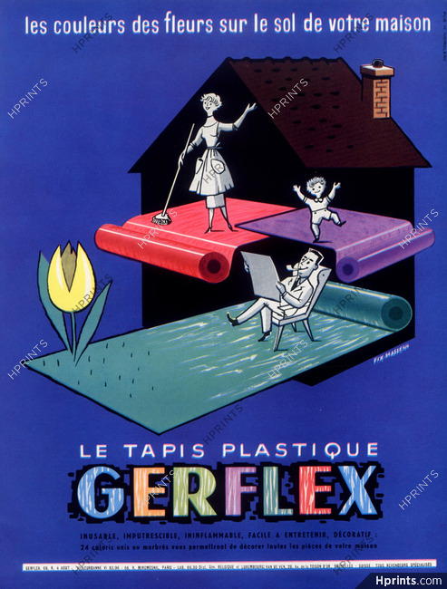 Pierre Fix-Masseau 1955 Gerflex