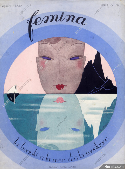 Léon Bénigni 1927 Femina Original Cover