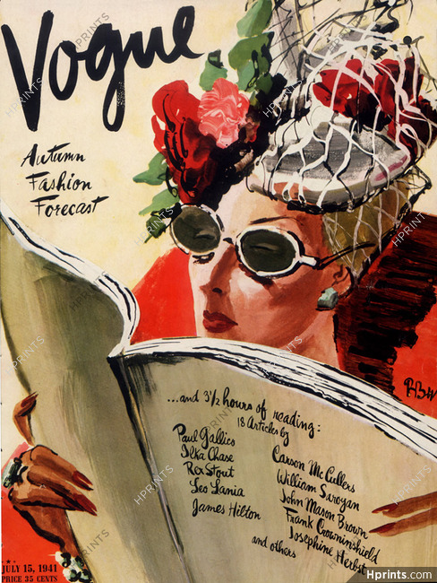 René Bouët-Willaumez 1941 Vogue Original Cover