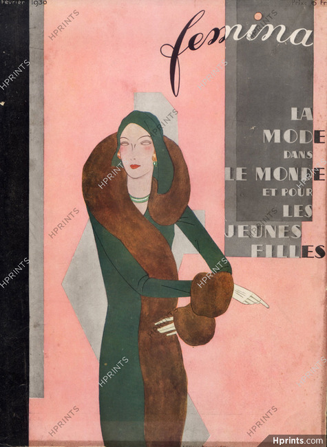 Haramboure 1930 Femina Original Cover
