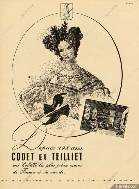 Codet et Teilliet (Gloves) 1948