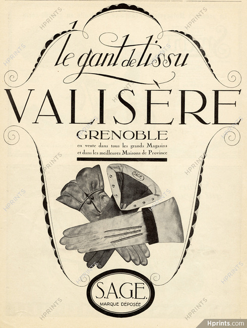 Valisère (Gloves) 1923