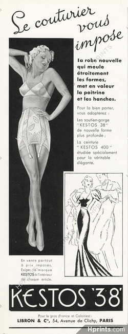 Kestos (Lingerie) 1937