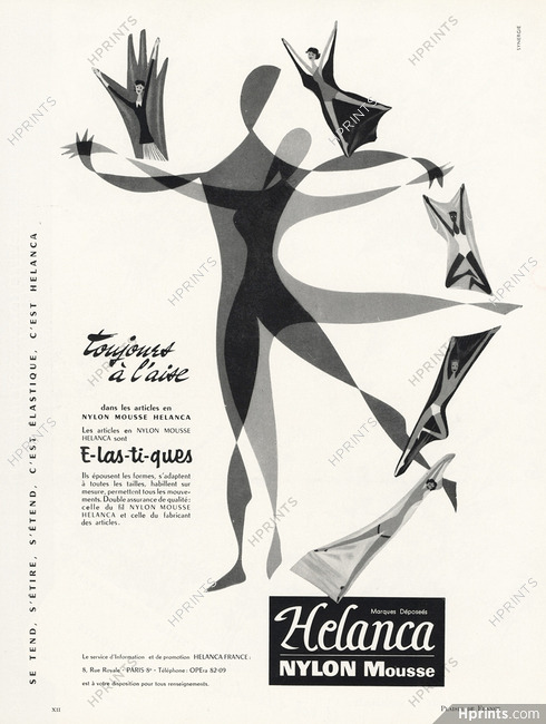 Helanca (Hosiery, Stockings) 1957