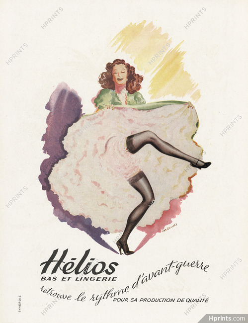 Hélios (Stockings) 1945 French Cancan Emm. Gaillard
