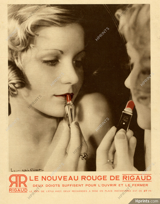 Rigaud (Cosmetics) 1932 Laure Albin Guillot, Lipstick