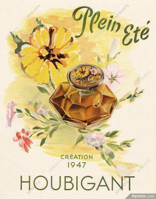 Houbigant (Perfumes) 1947 Plein été (L)