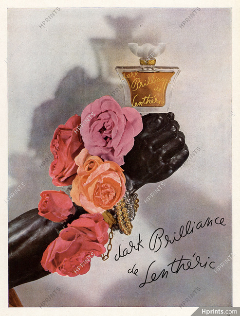 Lenthéric (Perfumes) 1947 Dark Brilliance, Rose