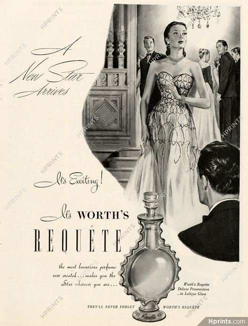 Worth (Perfumes) 1946 Requête
