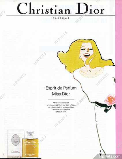 Christian Dior (Perfumes) 1985 Miss Dior Gruau