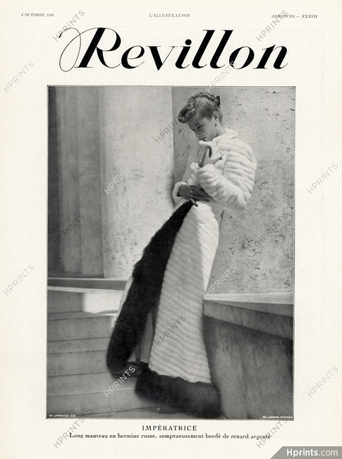 Revillon 1938 Photo Agneta Fischer