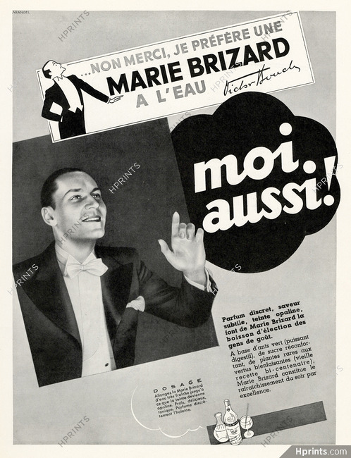 Marie Brizard 1938 Victor Boucher